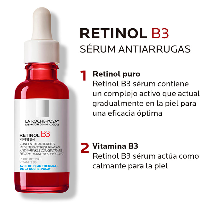 Sérum Antiarrugas Retinol B3 La Roche-Posay | 30 ml