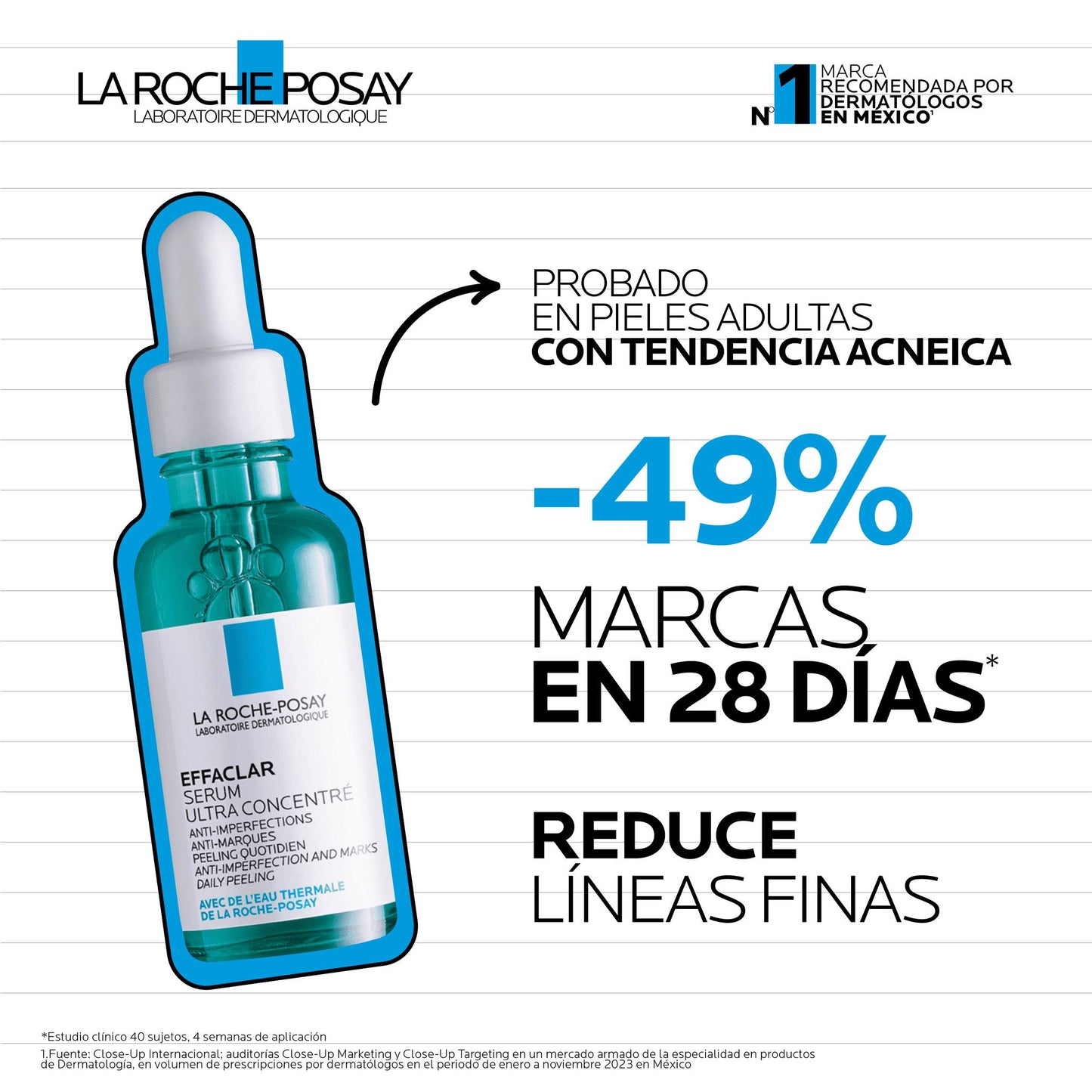 Sérum Anti-Imperfecciones Effaclar Ultra Concentré La Roche-Posay | 30 ml