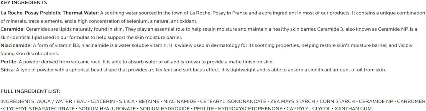 Crema Hidratante Facial Matte Toleriane Double Repair La Roche-Posay | 100 ml