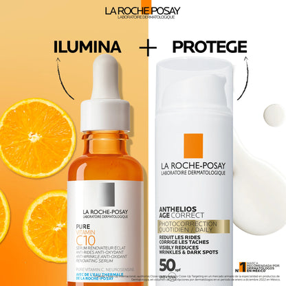 Sérum Antioxidante Pure Vitamin C10 La Roche-Posay | 30 ml