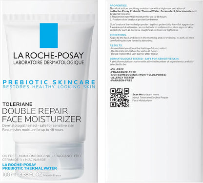 Crema Hidratante Facial Toleriane Double Repair La Roche-Posay | 100 ml