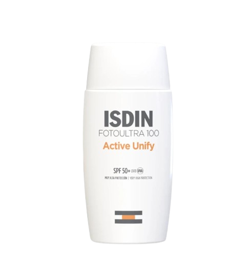 Protector Solar Facial Fotoultra 100 Active Unify ISDIN | 50 ml