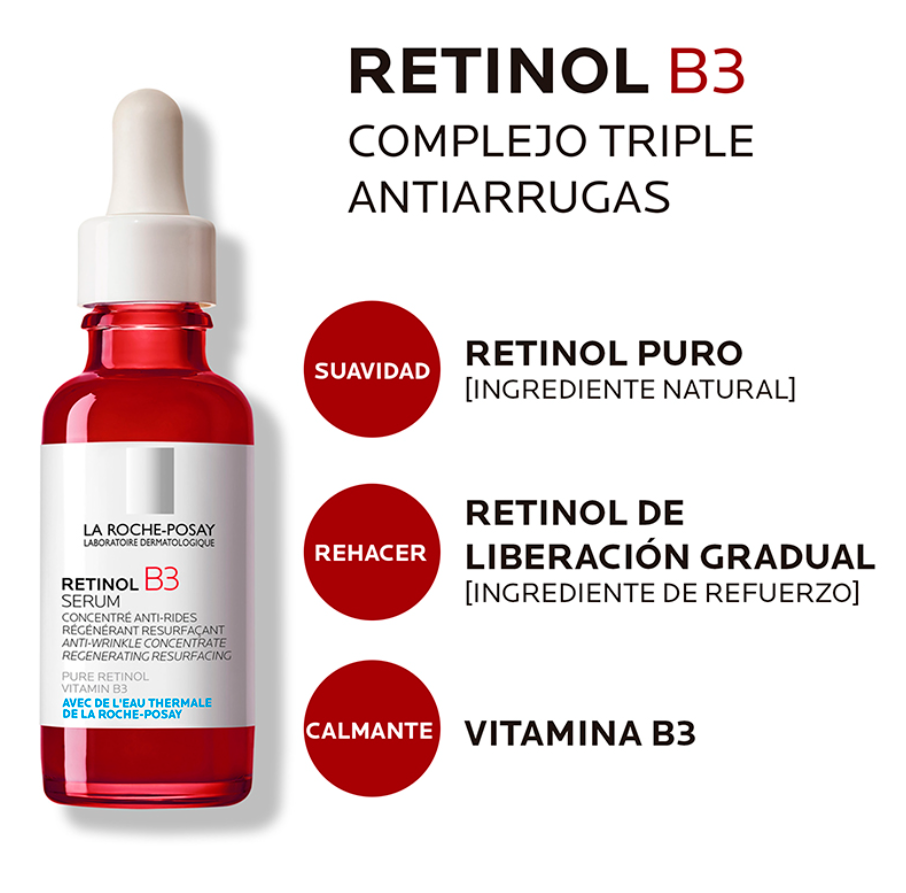 Sérum Antiarrugas Retinol B3 La Roche-Posay | 30 ml