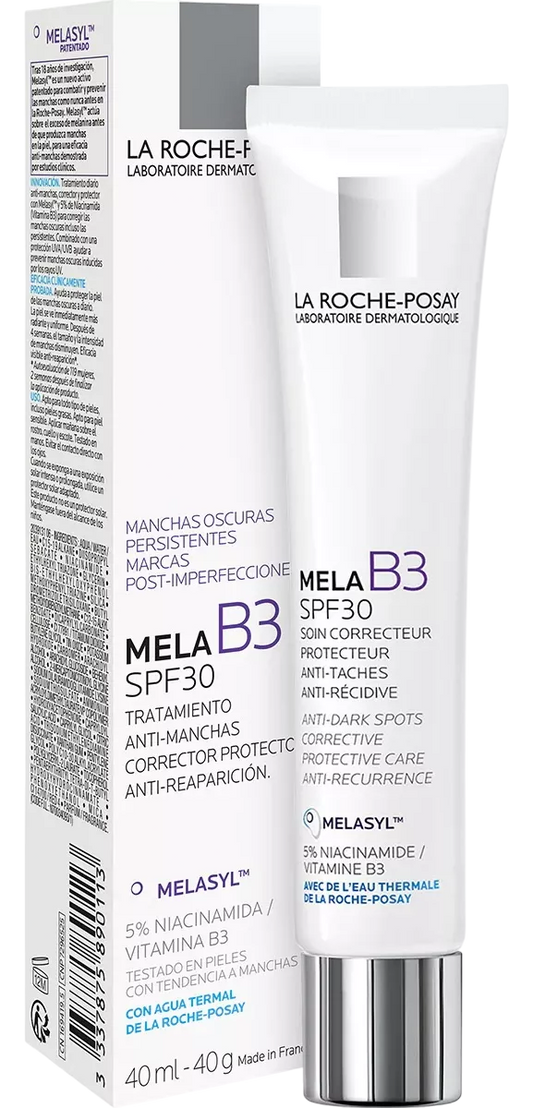 Mela B3 Crema SPF30 protección solar La Roche Posay 40 ml